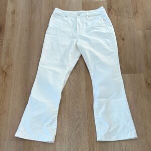 Habitual Women's White Flare Jeans